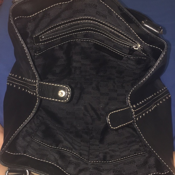 Michael Kors Black Leather Bag - Picture 4 of 4